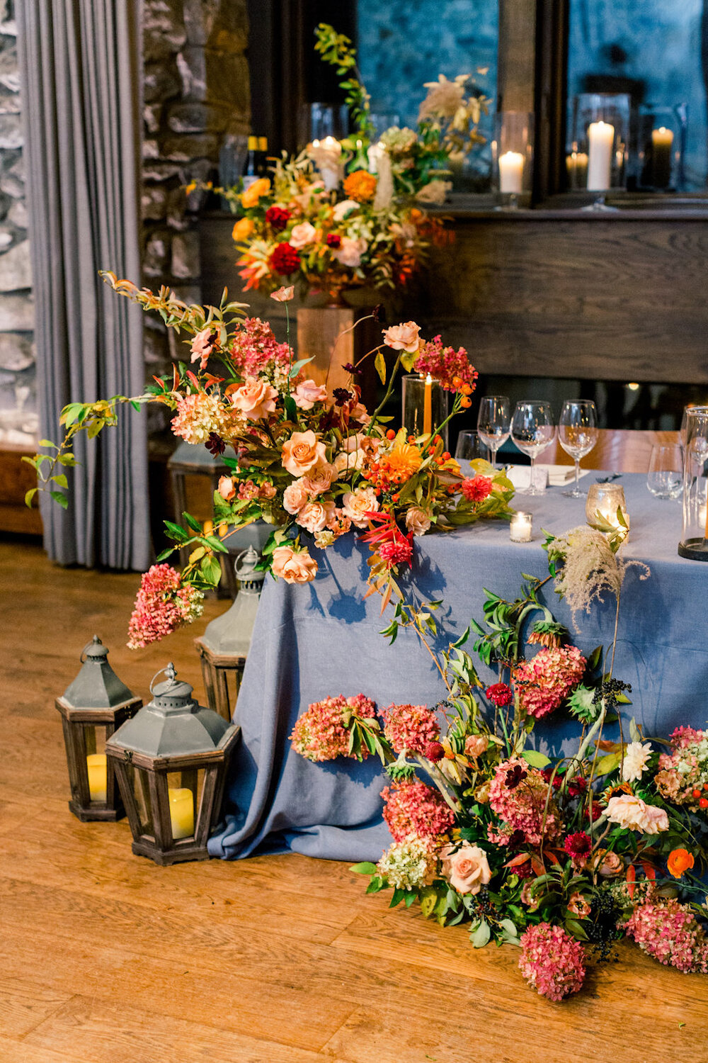 Blue Hill at Stone Barns Wedding flowers