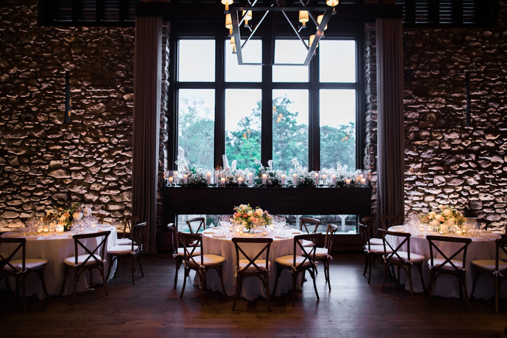 Blue Hill at Stone Barns wedding decor