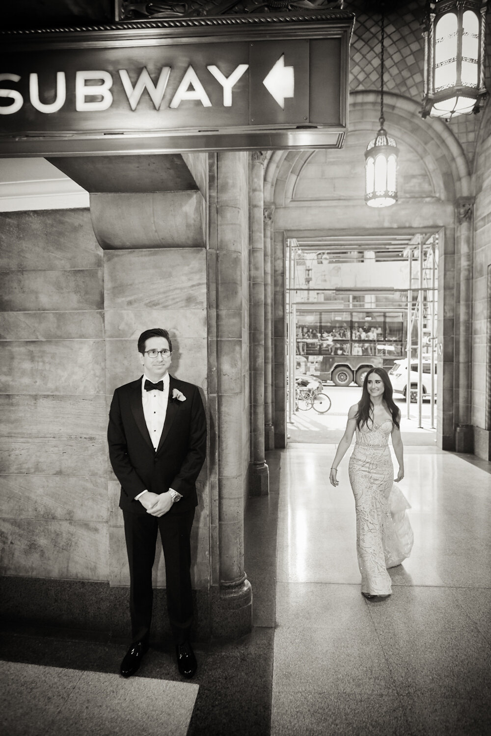 Cipriani 42nd Street Wedding first look