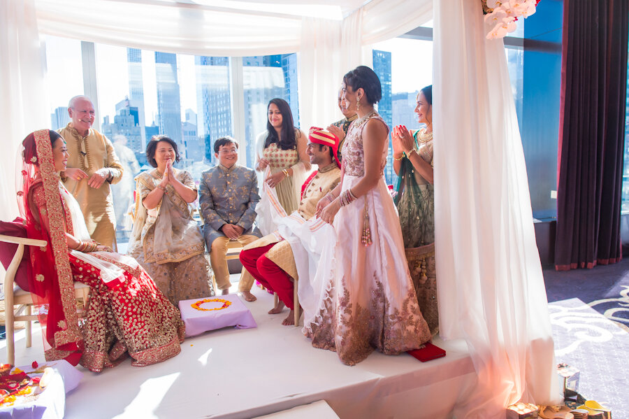 Mandarin Oriental New York wedding ceremony