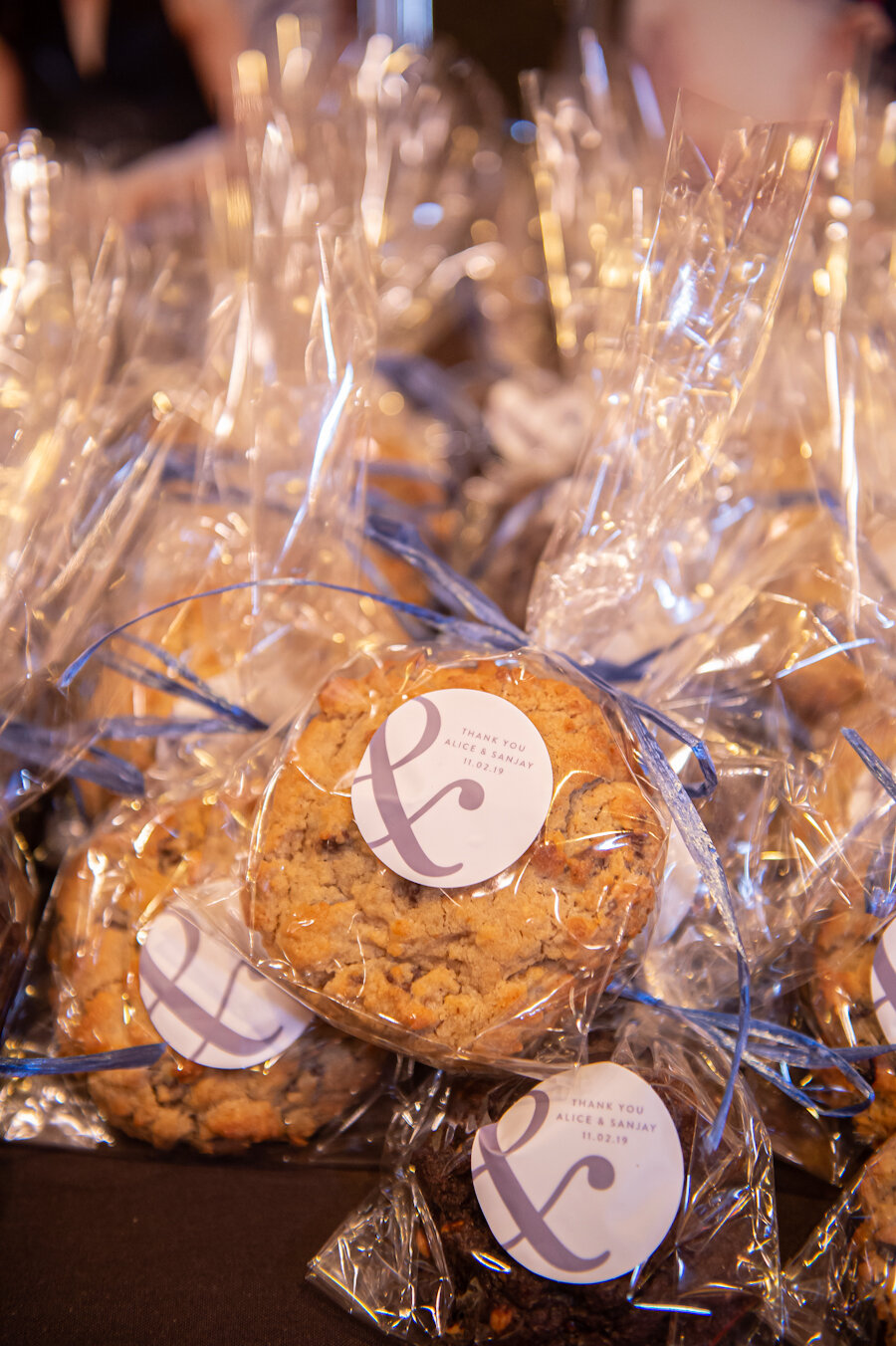 levain cookies with personalized packaging