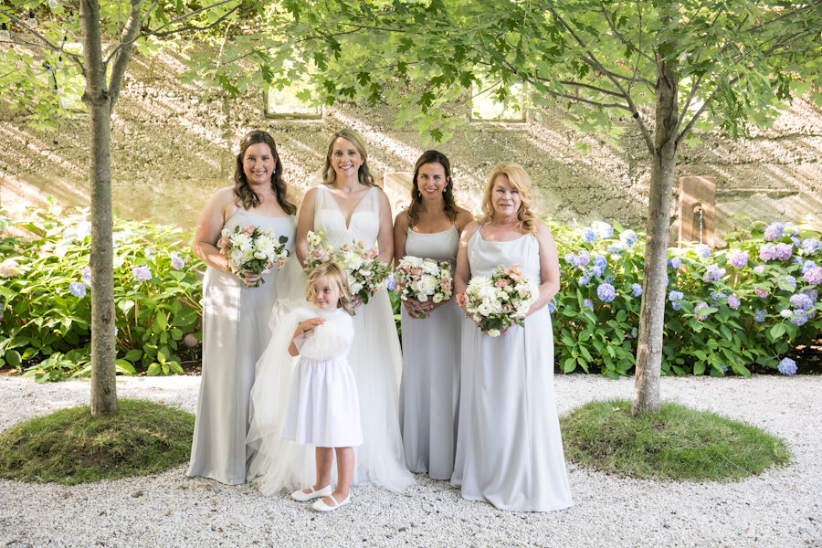 Valley Rock Inn wedding bridesmaids