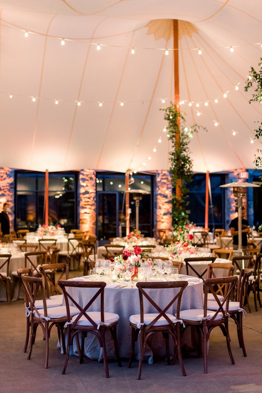 blue hill at stone barns wedding outdoors