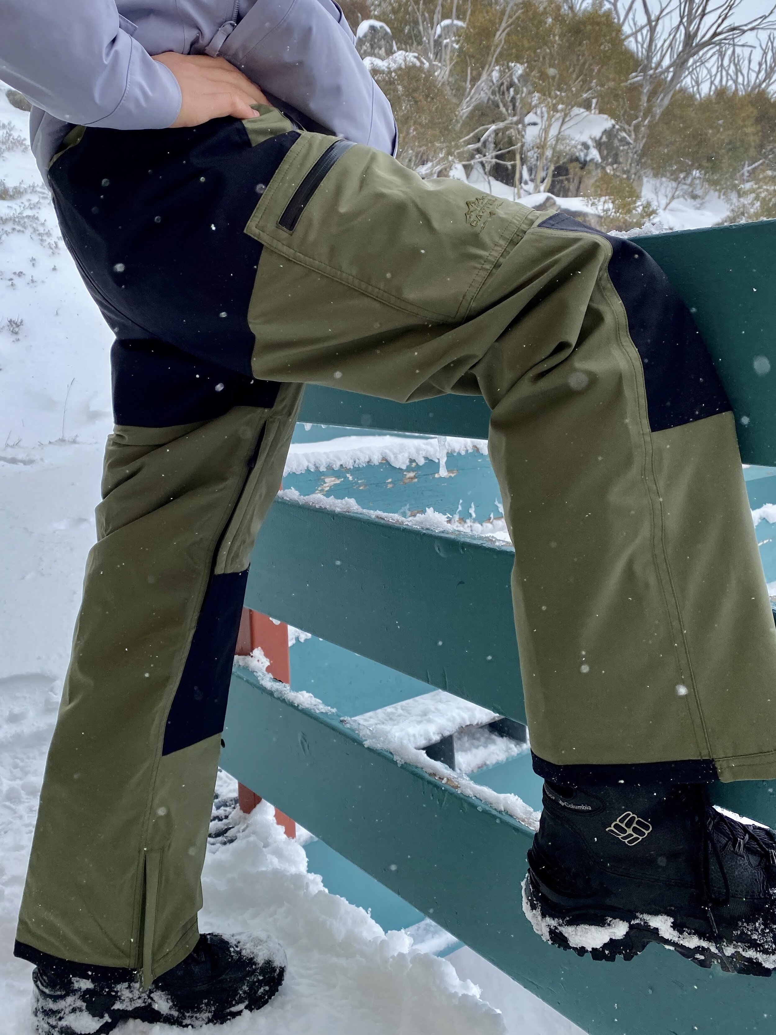 Buy Cartel Blackcombe Unisex Snow Pant- ARMY — CARTEL SNOW I SKI JACKETS I SKI PANTS I SNOWBOARD JACKETS I SNOWBOARD PANTS I PLUS SIZE SNOW JACKETS AND PANTS