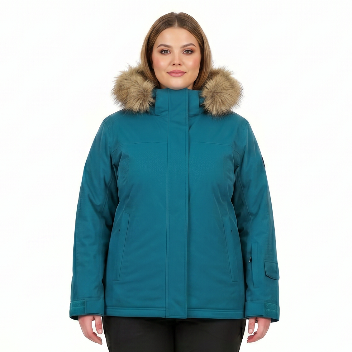 Cartel Brooklyn PLUS SIZE Women's Ski n Snow Jacket- TIDAL