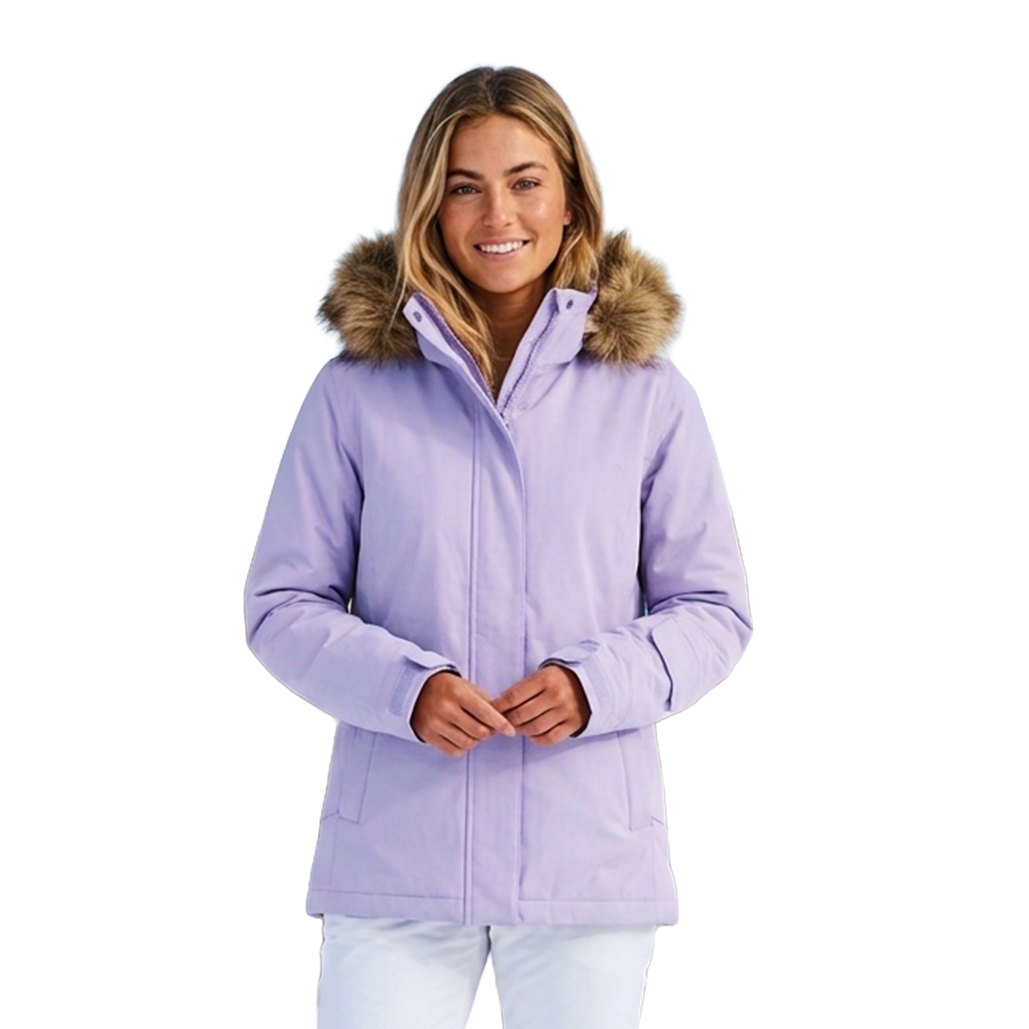 Cartel Brooklyn PLUS SIZE Women's Ski n Snow Jacket- LILA