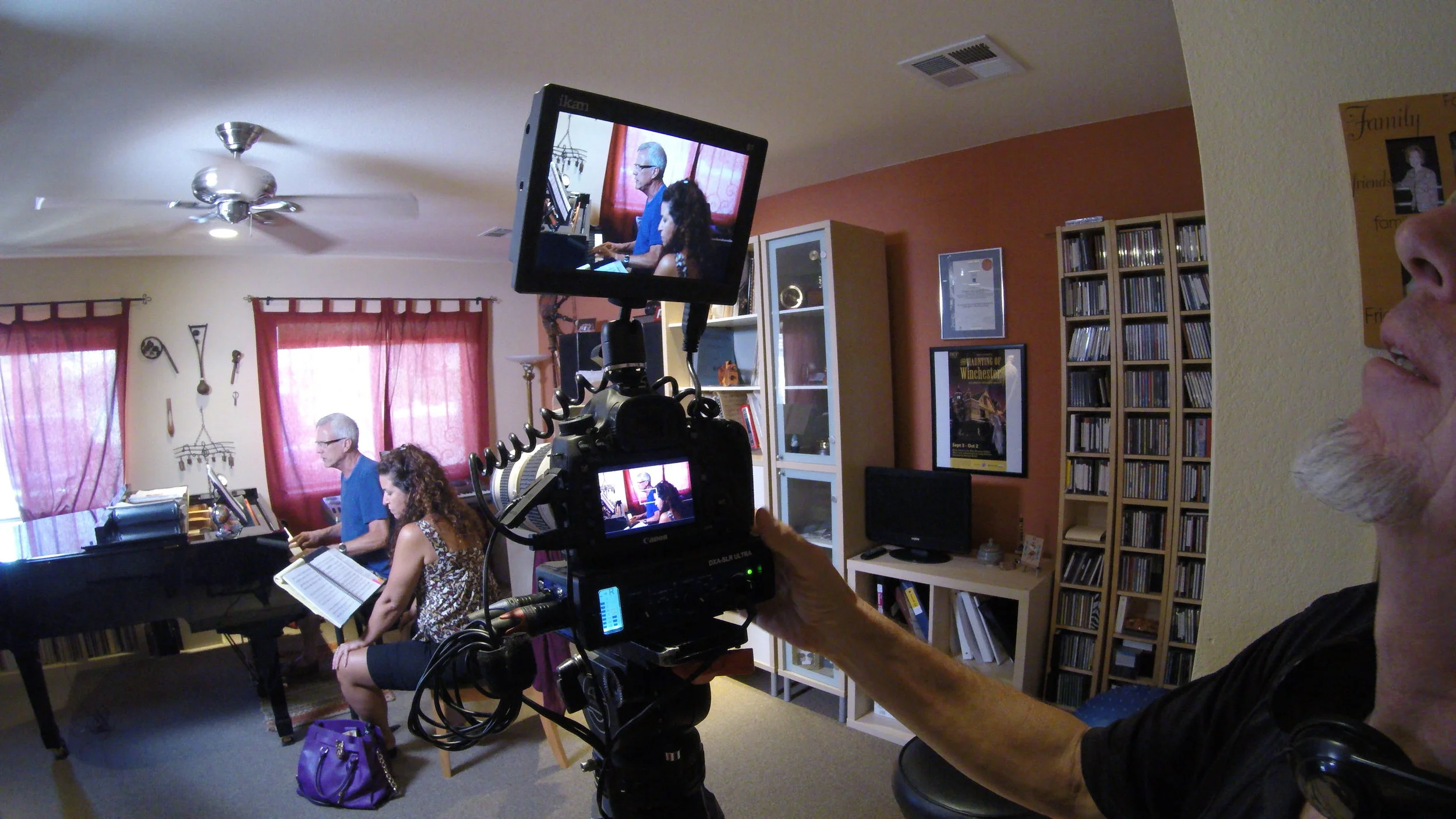 Composer Craig Bohmler and Director Fenlon Lamb