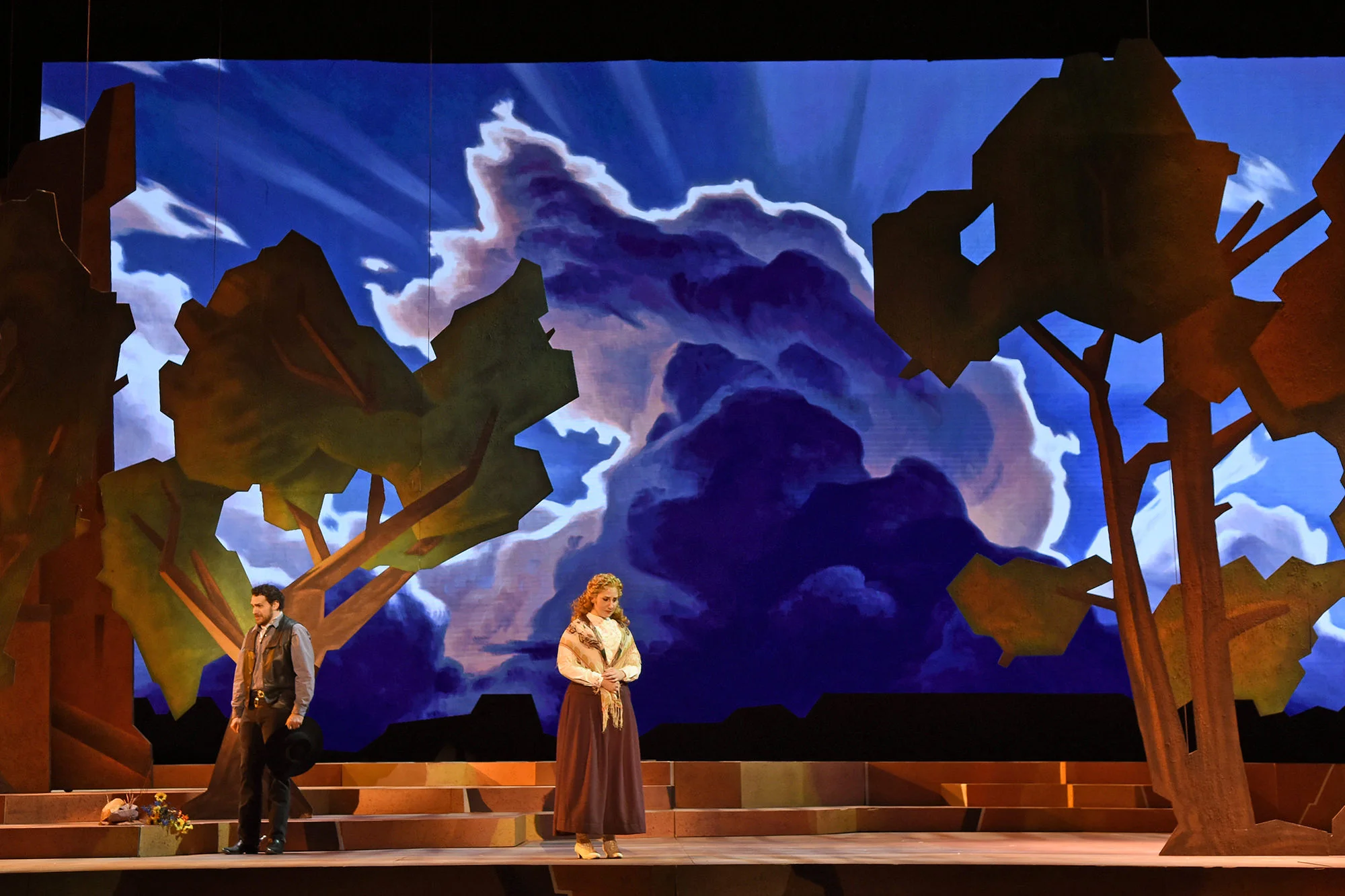 Joshua Jeremiah as Lassiter; Laura Wilde as Jane Withersteen