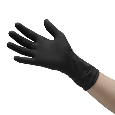 Black Nitrile Gloves