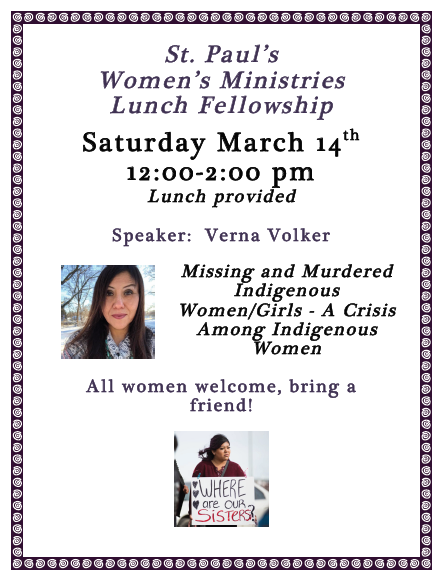 March Women's Luncheon