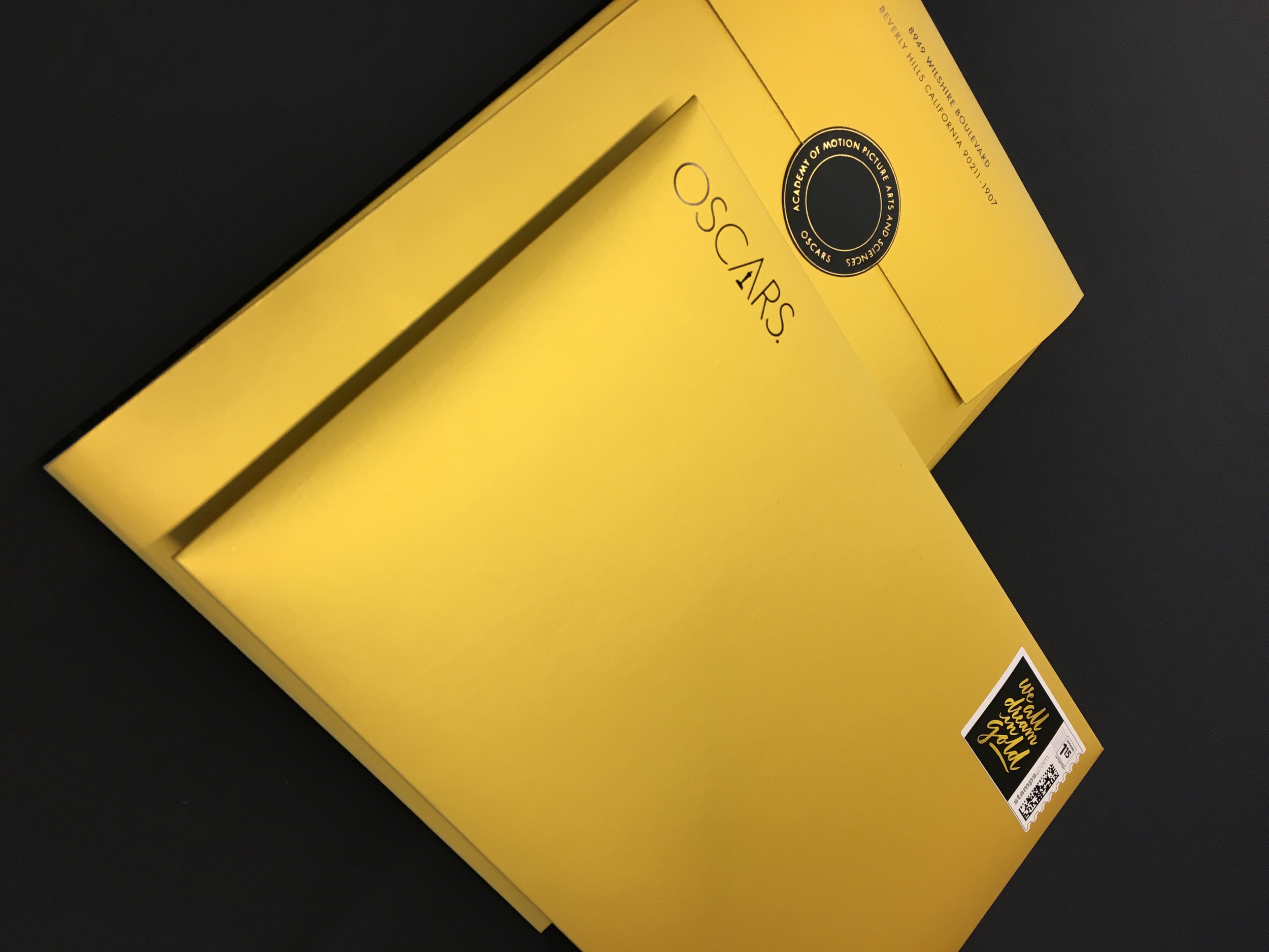 88th Academy Awards Invitation