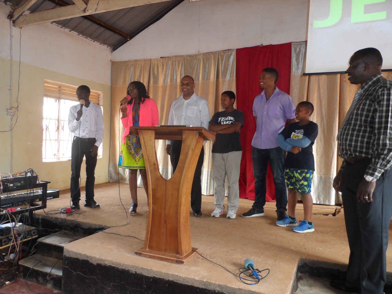 Makintos express appreciation at Bombo Pentecostal Church