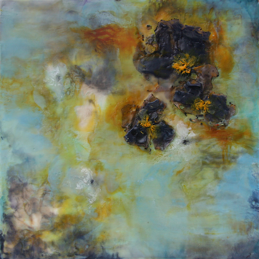 Fallen Flowers #1 12x12 