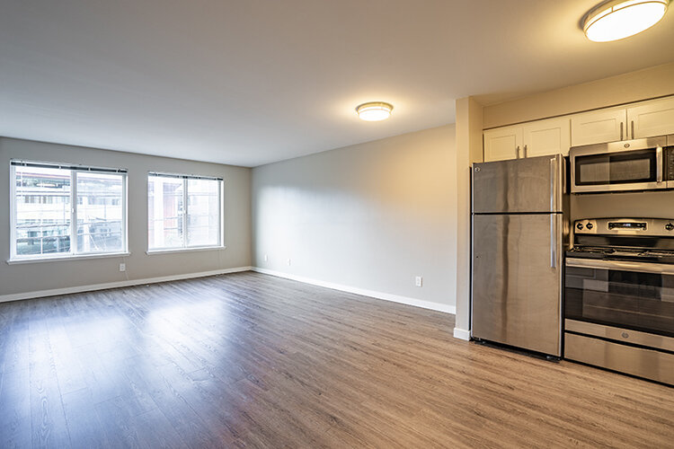 Scenic Apartments example living room