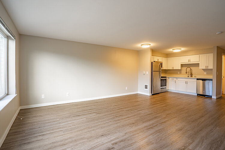 Scenic Apartments example living room