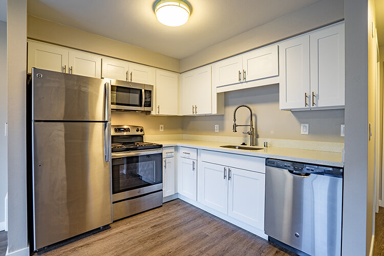 Scenic Apartments example kitchen