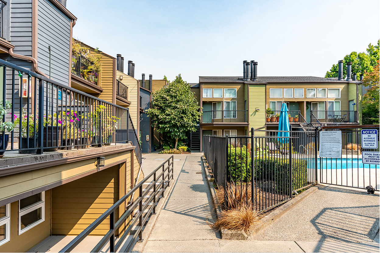 Highland Lofts Apartments Richmond Beach, Seattle; Swimming Pool