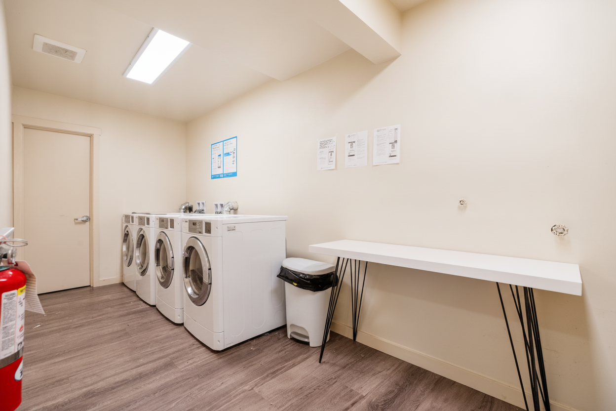 Highland Lofts Apartments Communal Laundry Room