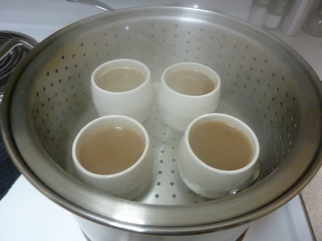 Chawanmushi in steamer resized.JPG