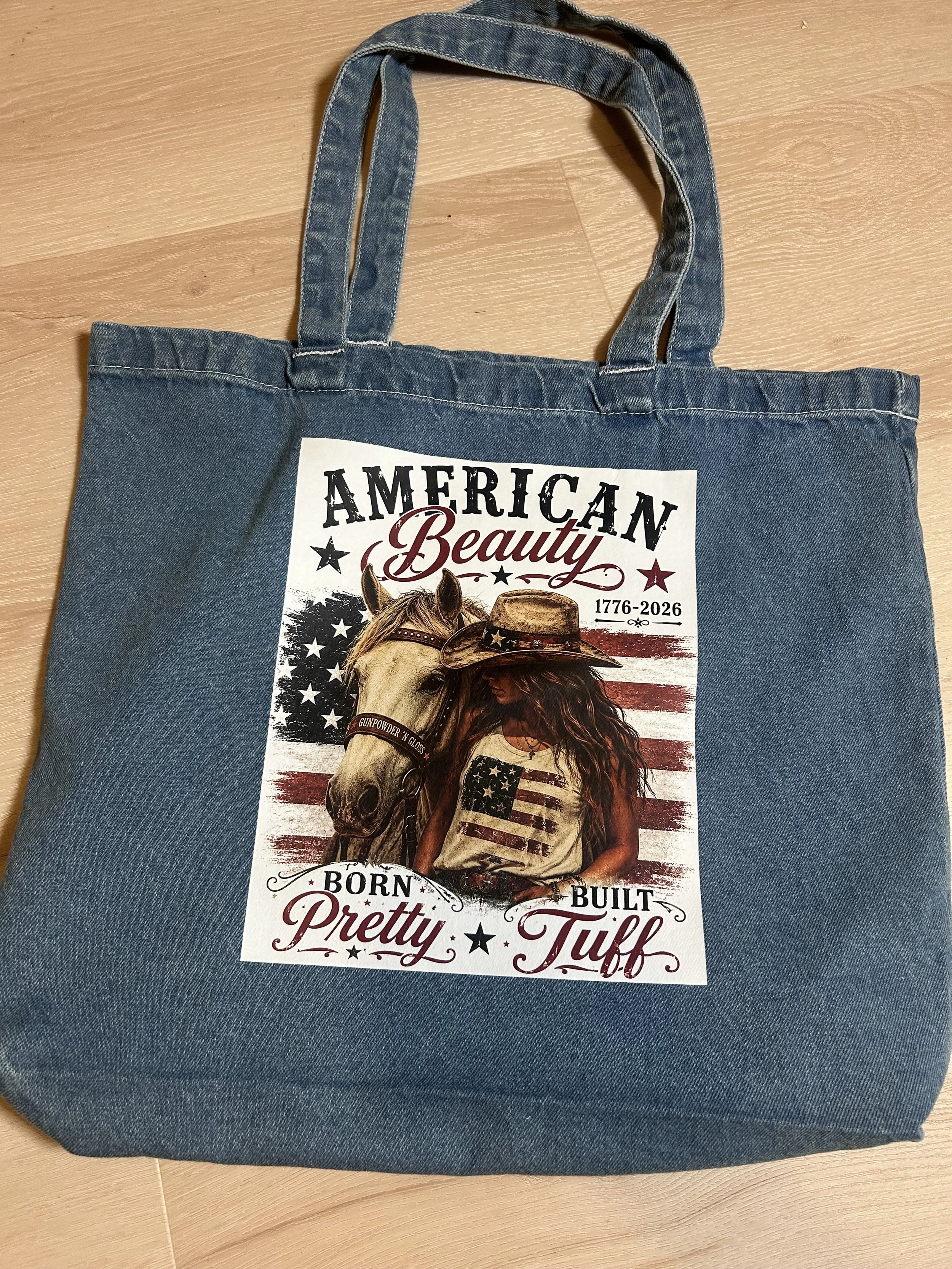 American Tuff Denim Tote