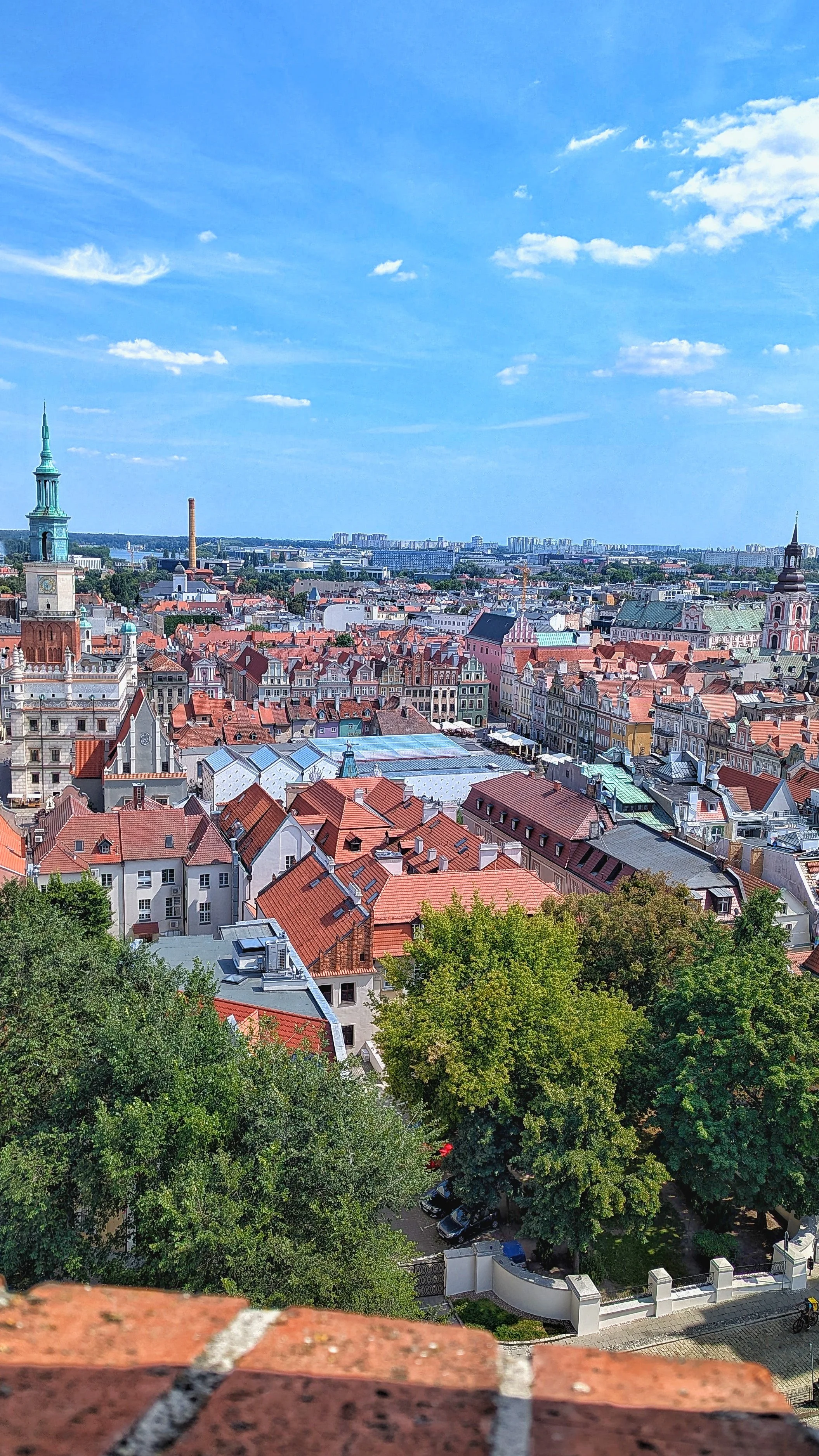 The View from the Royal Castle Tower