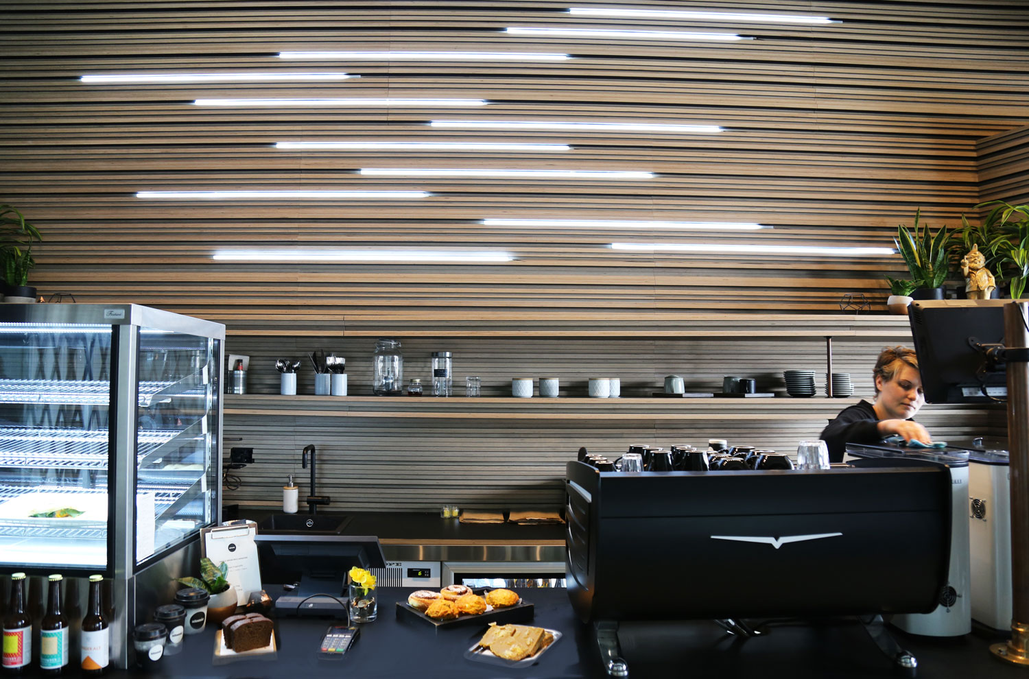 Atomic Cafe, Wynyard Quarter by Paul Izzard Design