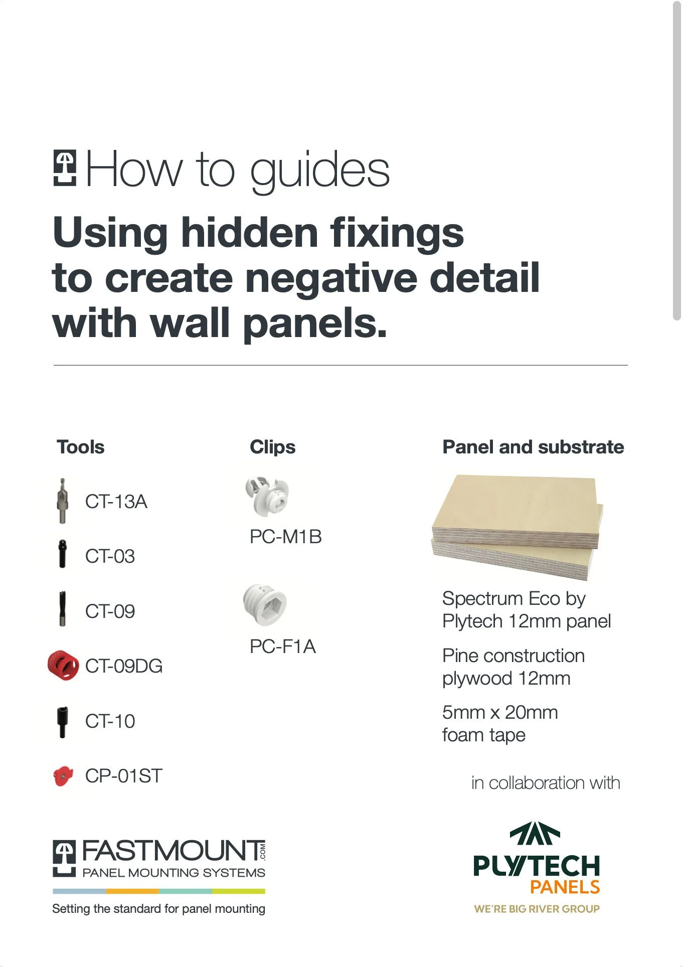 Creating negative details