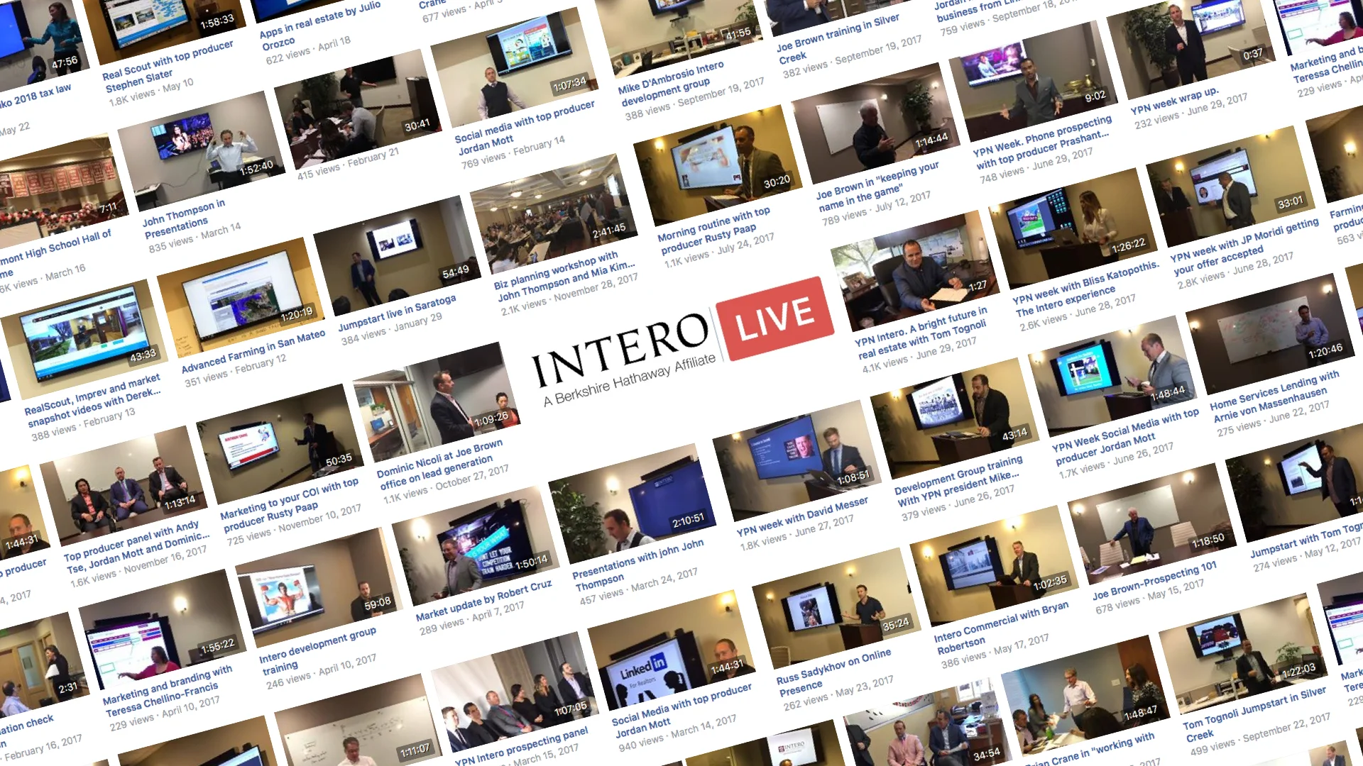 Become Smarter With Intero Live