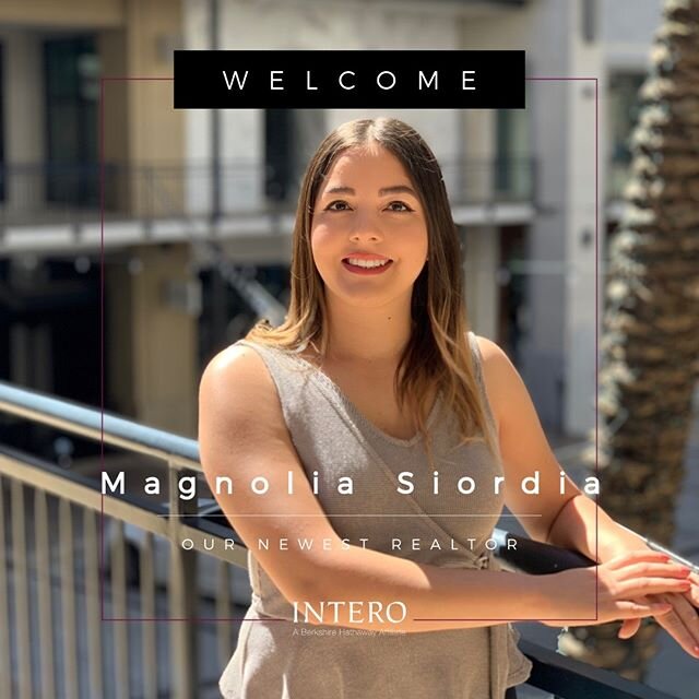 You know it's going to be a good week when you have a new realtor join the #Interofam. Meet @magnoliasiordia Our team is very happy to have you with us.🤩🎉