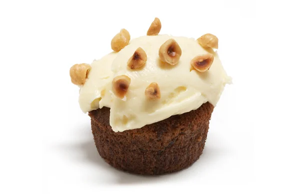 John von Pamer Beet cupcakes with cream cheese frosting.