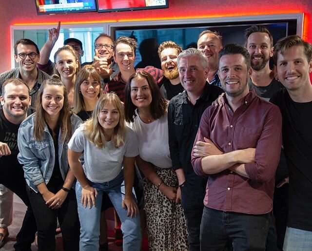 Great day for the team at @triplembrisbane . Number 1 Breakfast and Number station for Survey 1 of the 2020 year . A great bunch of humans who i work with everyday . #triplembrisbane #survey1 #radio #brisbane #livingmybestlife