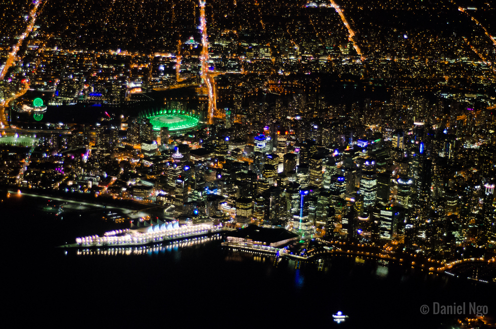 Night Flight Series - Downtown View 2