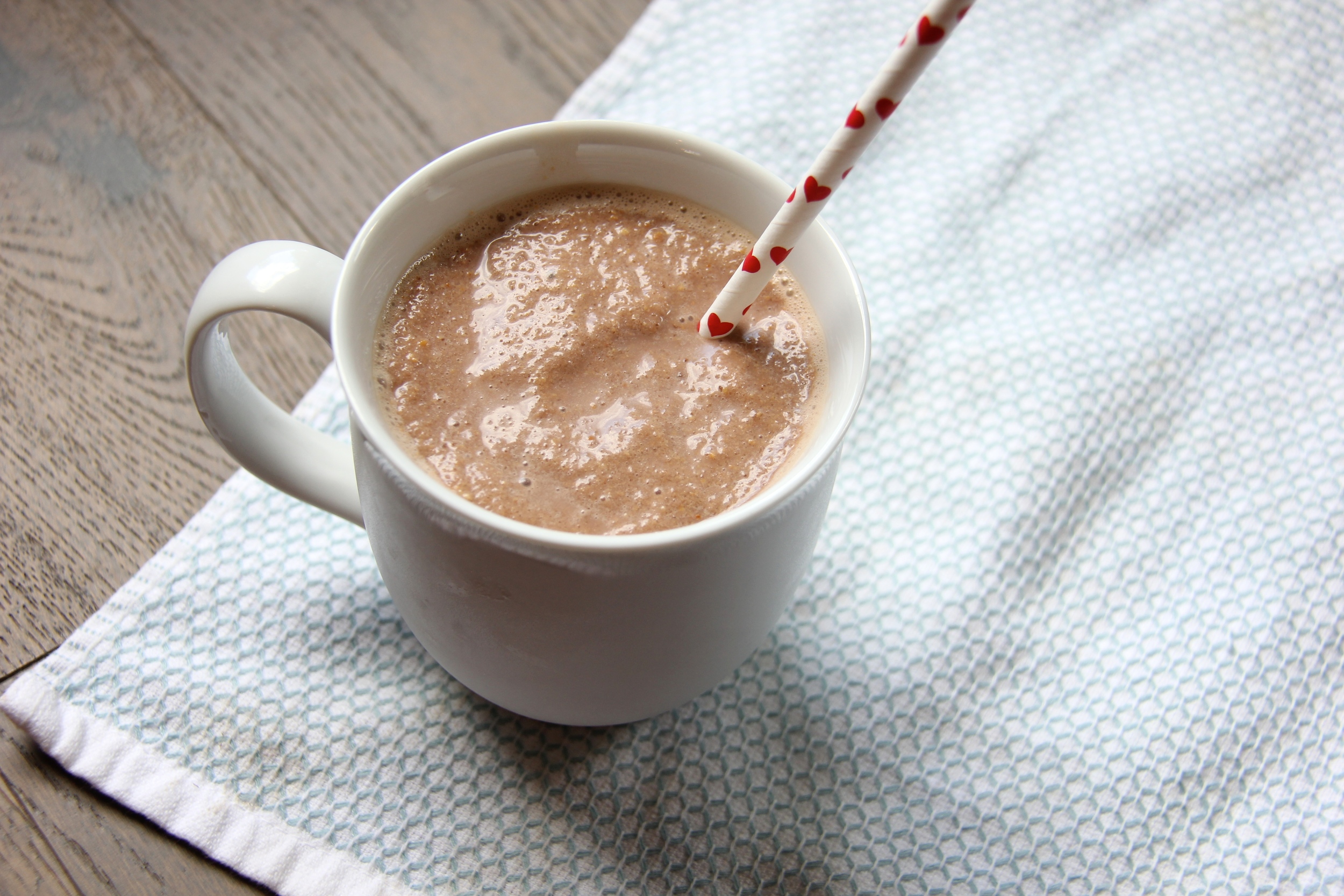 Choco-Banana Peanut Butter Protein Shake