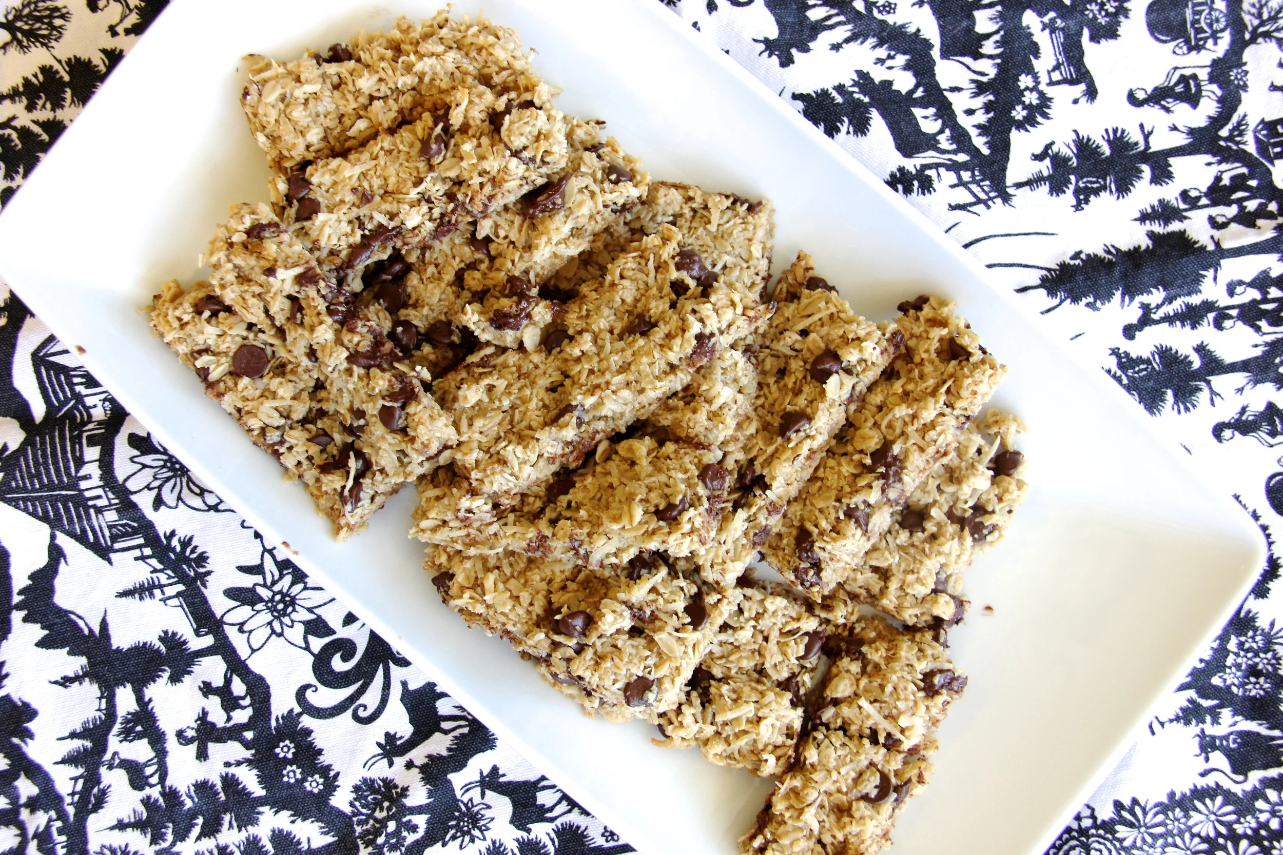 Skinny Coconut Oatmeal Bars