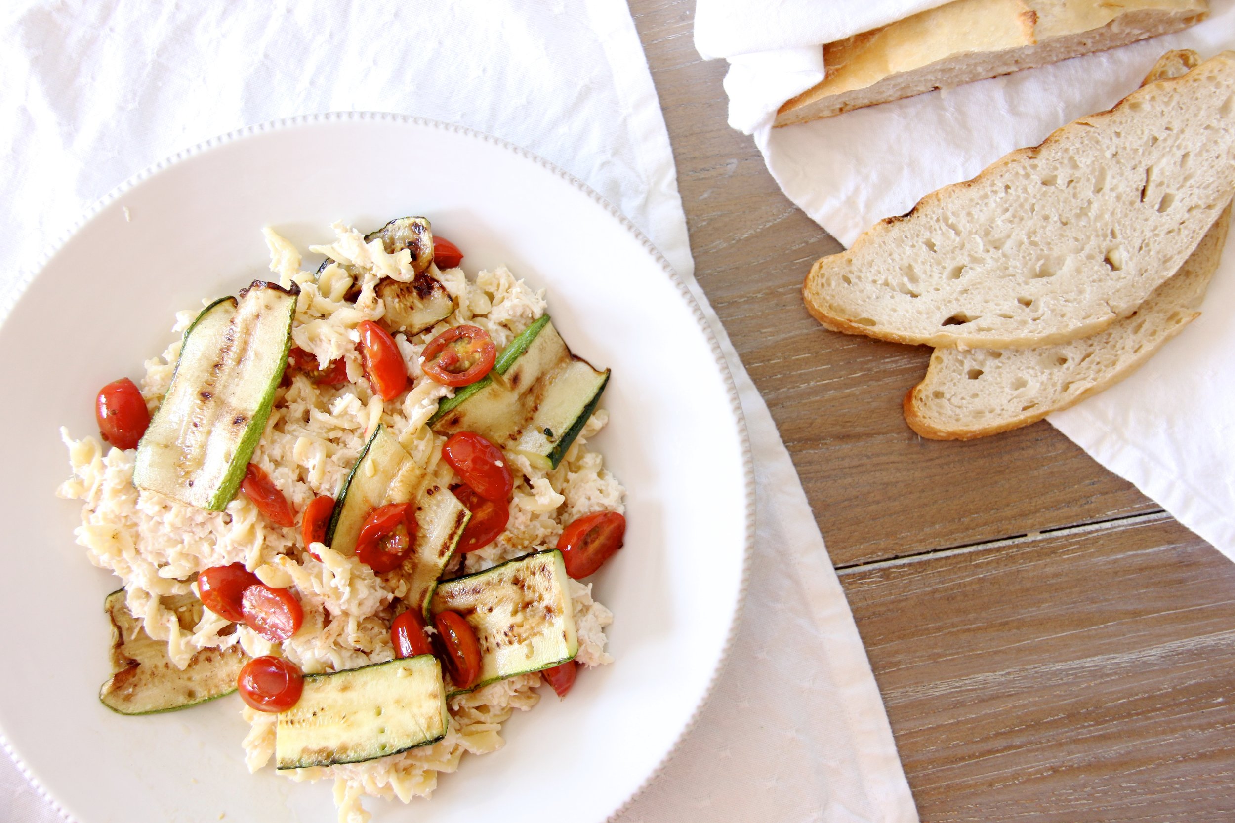 Lemon Zucchini Pasta