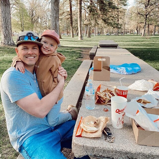 Family night + Ellie&rsquo;s choice of dinner. 🍟 Food is more than fuel- it&rsquo;s also FUN!

Here is PART TWO: Kids and nutrition + four more things we practice in our home.

1️⃣Remember meals can be SIMPLE. Throw a smoothie + eggs together. Have 