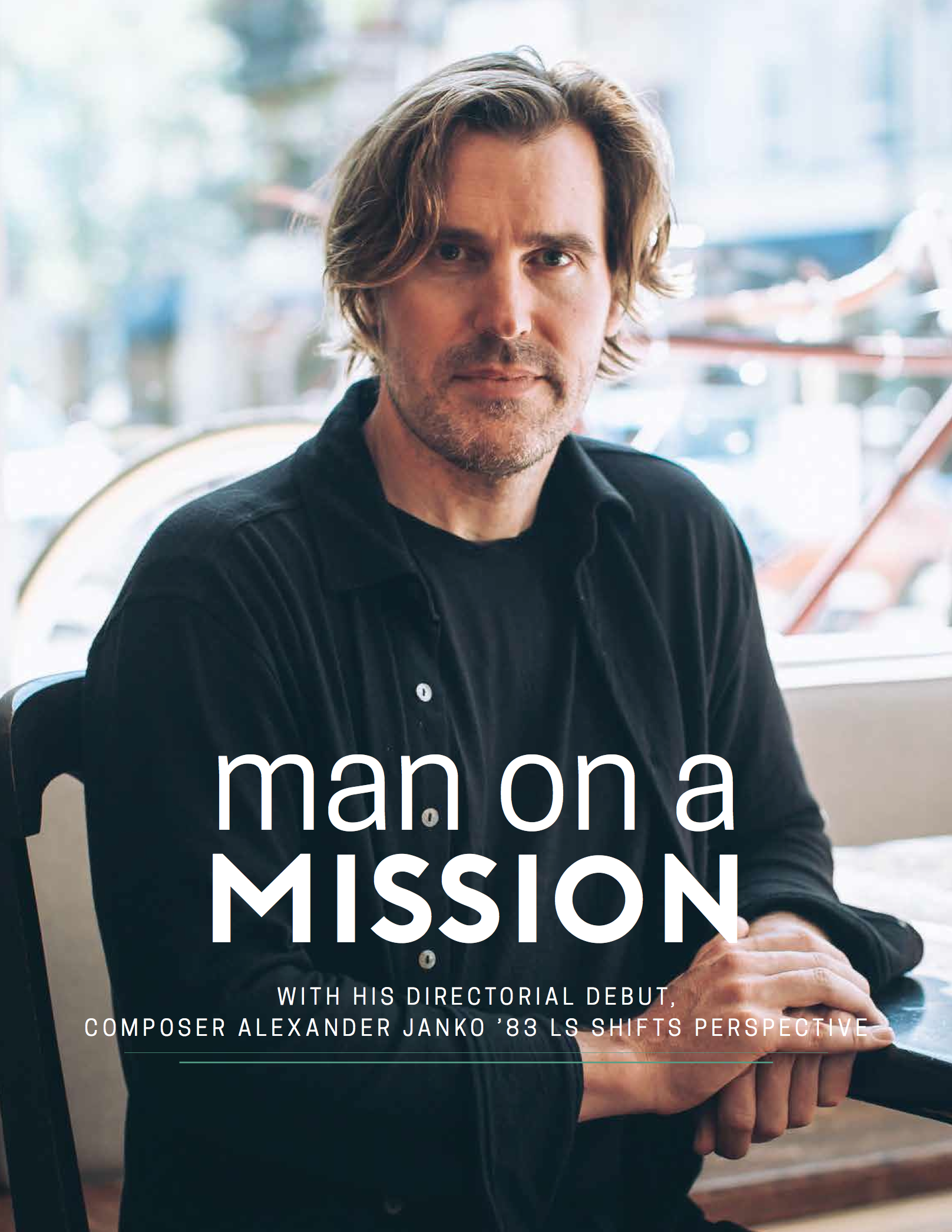 MAN ON A MISSION