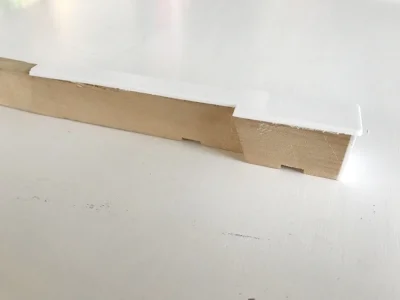 I was surprised to learn that a key is just white stuff (plastic?) glued onto a piece of wood.