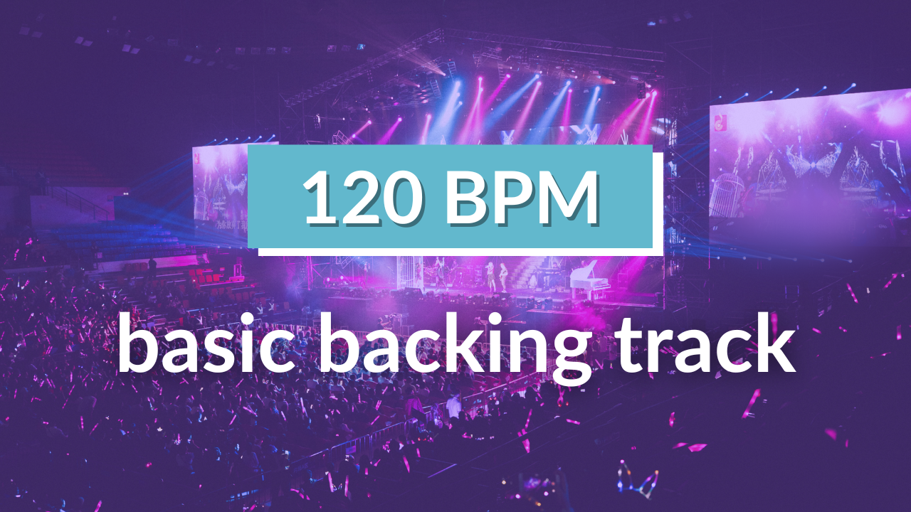 Basic Backing Track - 120 bpm