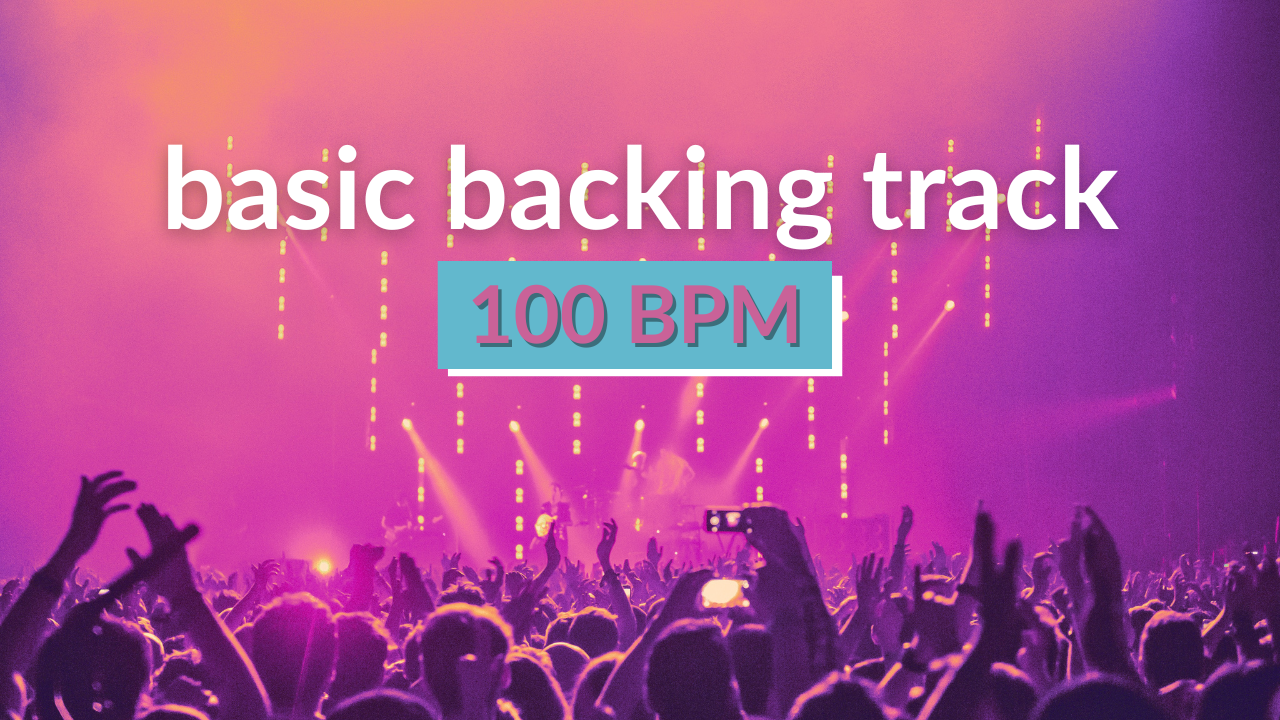 Basic Backing Track - 100 bpm