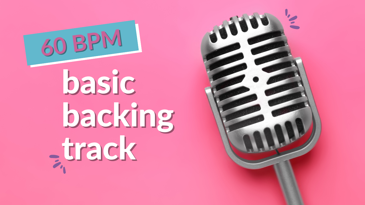 Basic Backing Track - 60 bpm