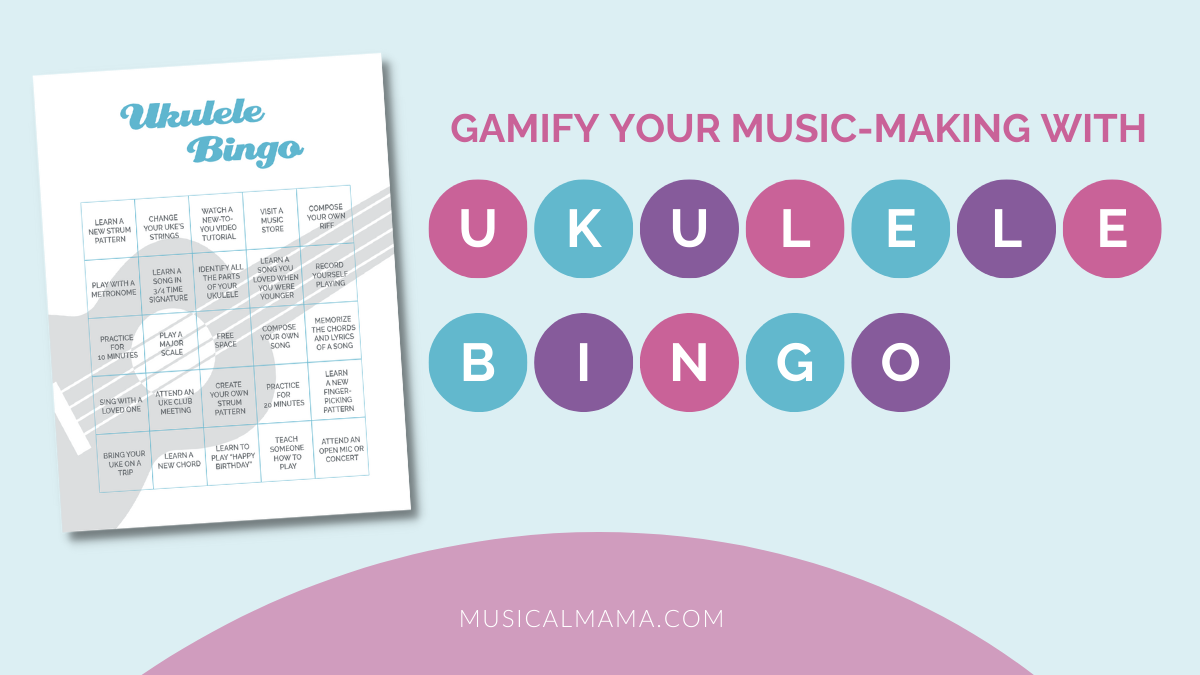 Ukulele Bingo Cards