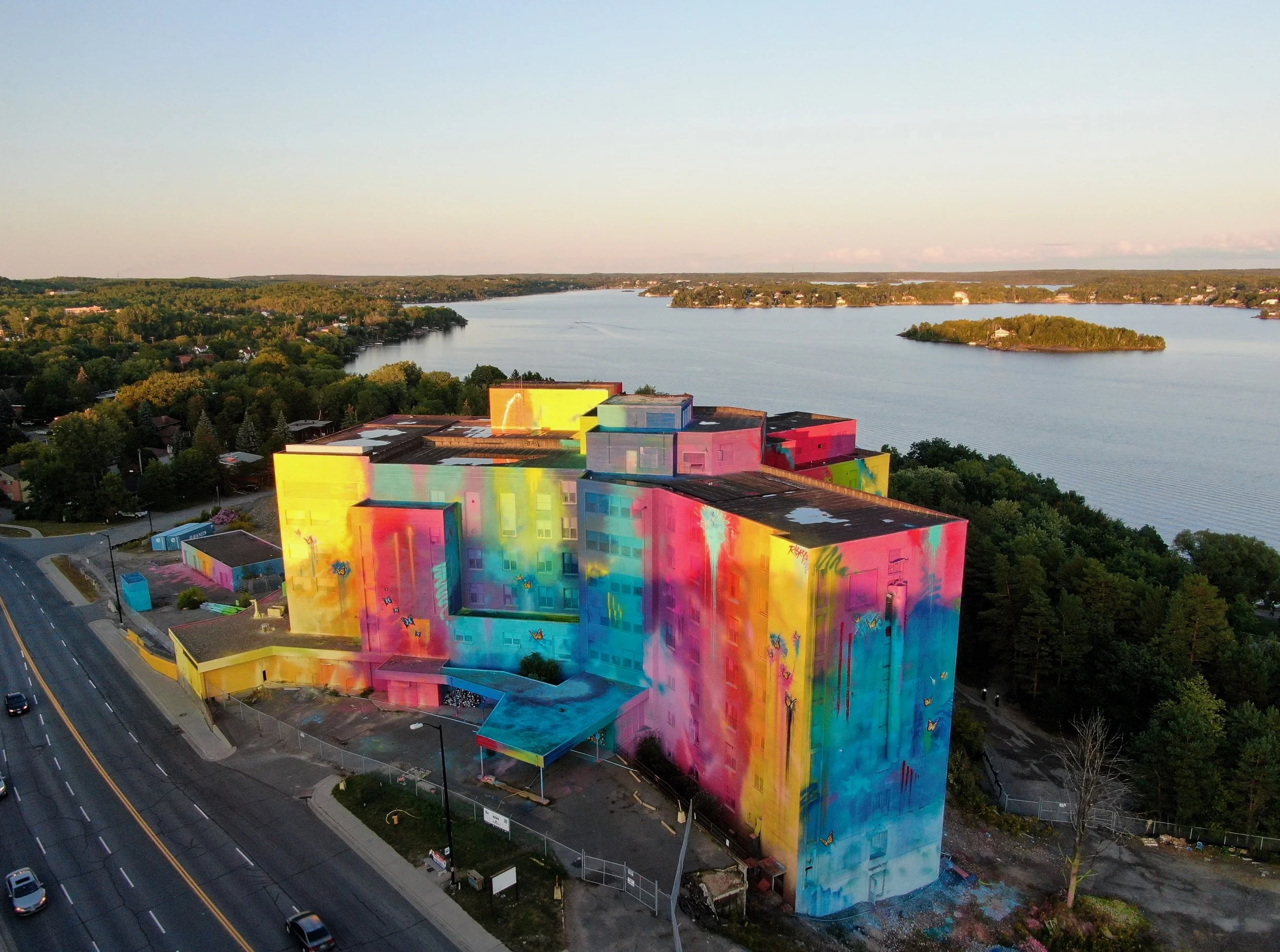RISK shatters the record for the largest mural in Canada