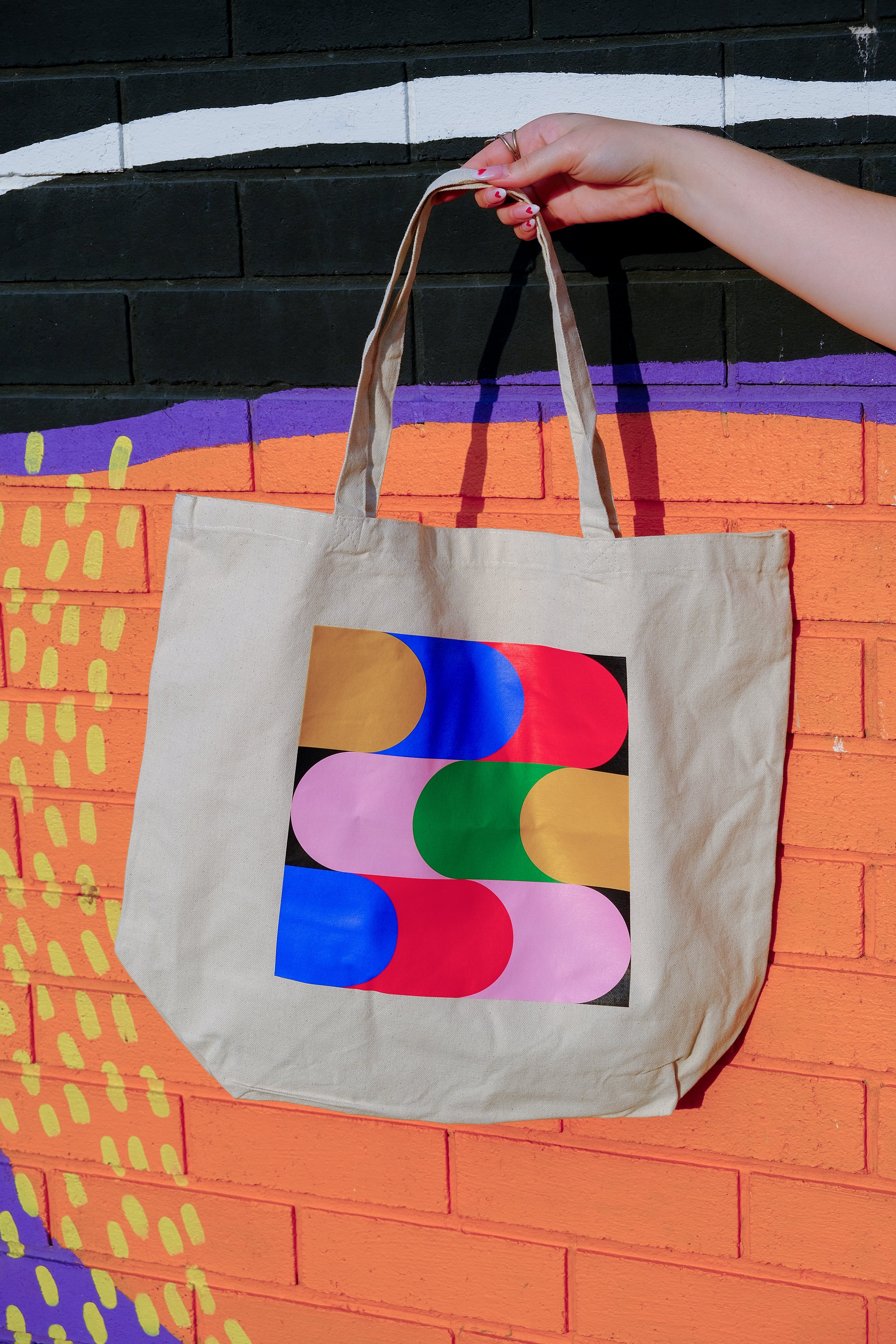 Up Here 9 Tote Bag