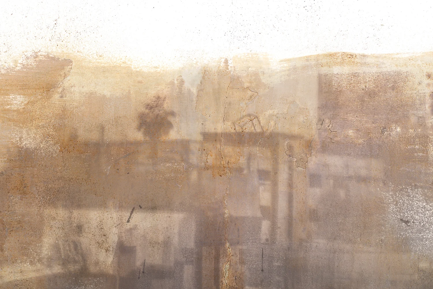 Eilat St., Tel Aviv (detail), photographic print on wall, 2017