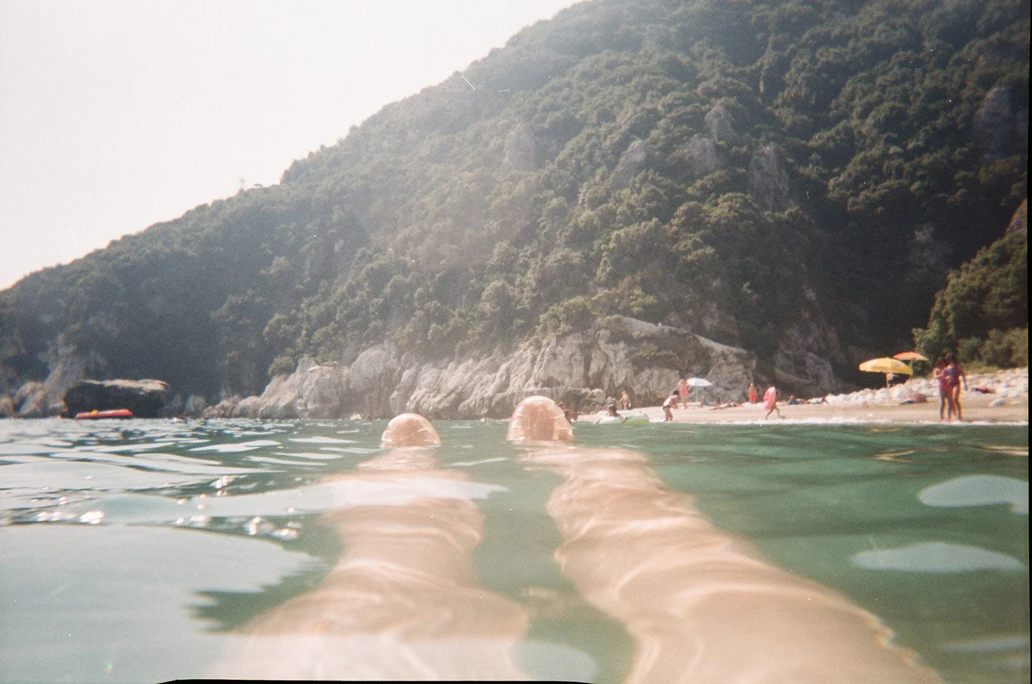 Déjà-vu,  Damma Mia beach, Damouchari, Pelion, Greece, 2018, Fuji 200
