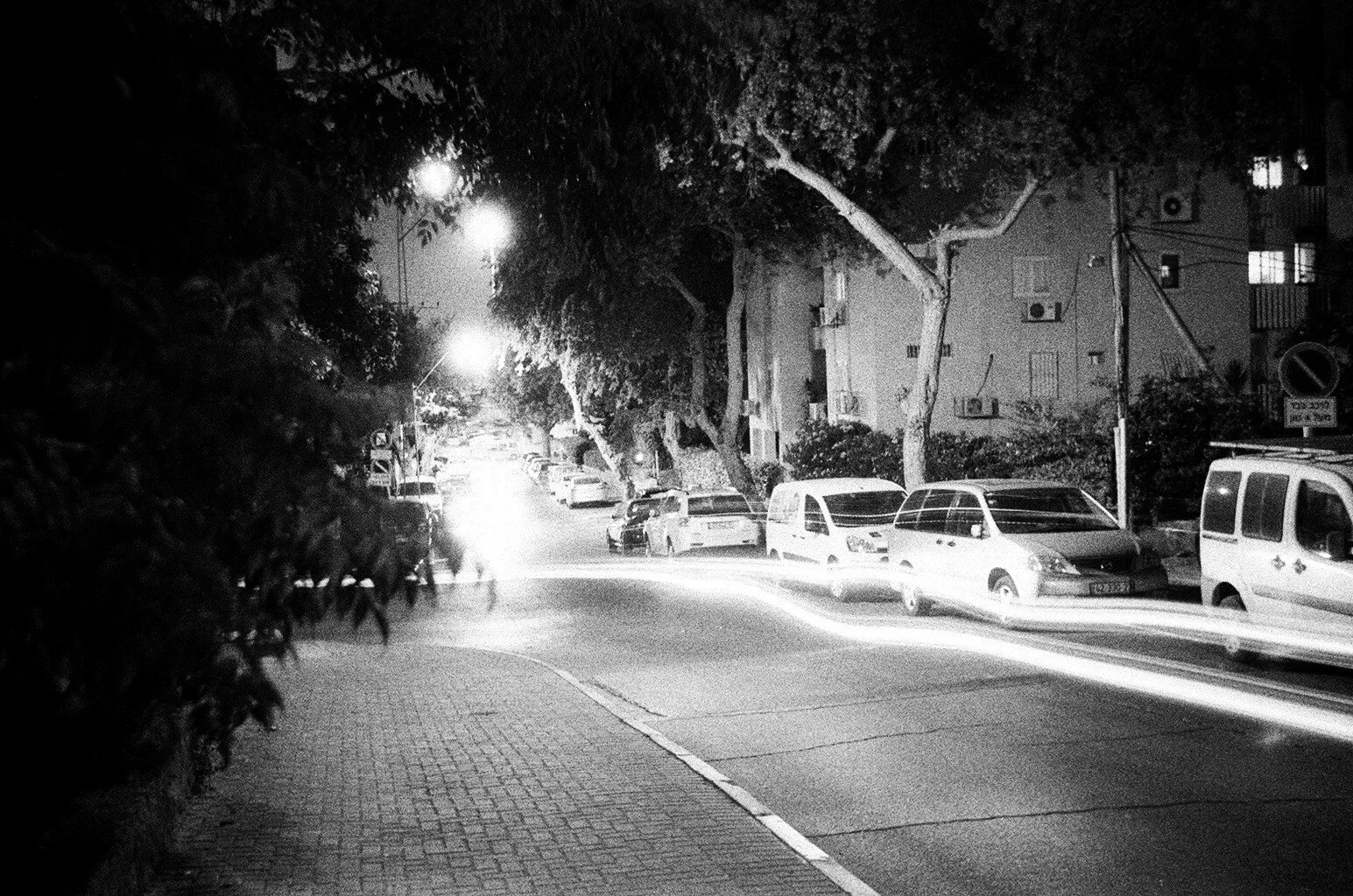 Yom Kipur, Shapira, Tel-Aviv, Israel, 2015, Smena, Kodak bw