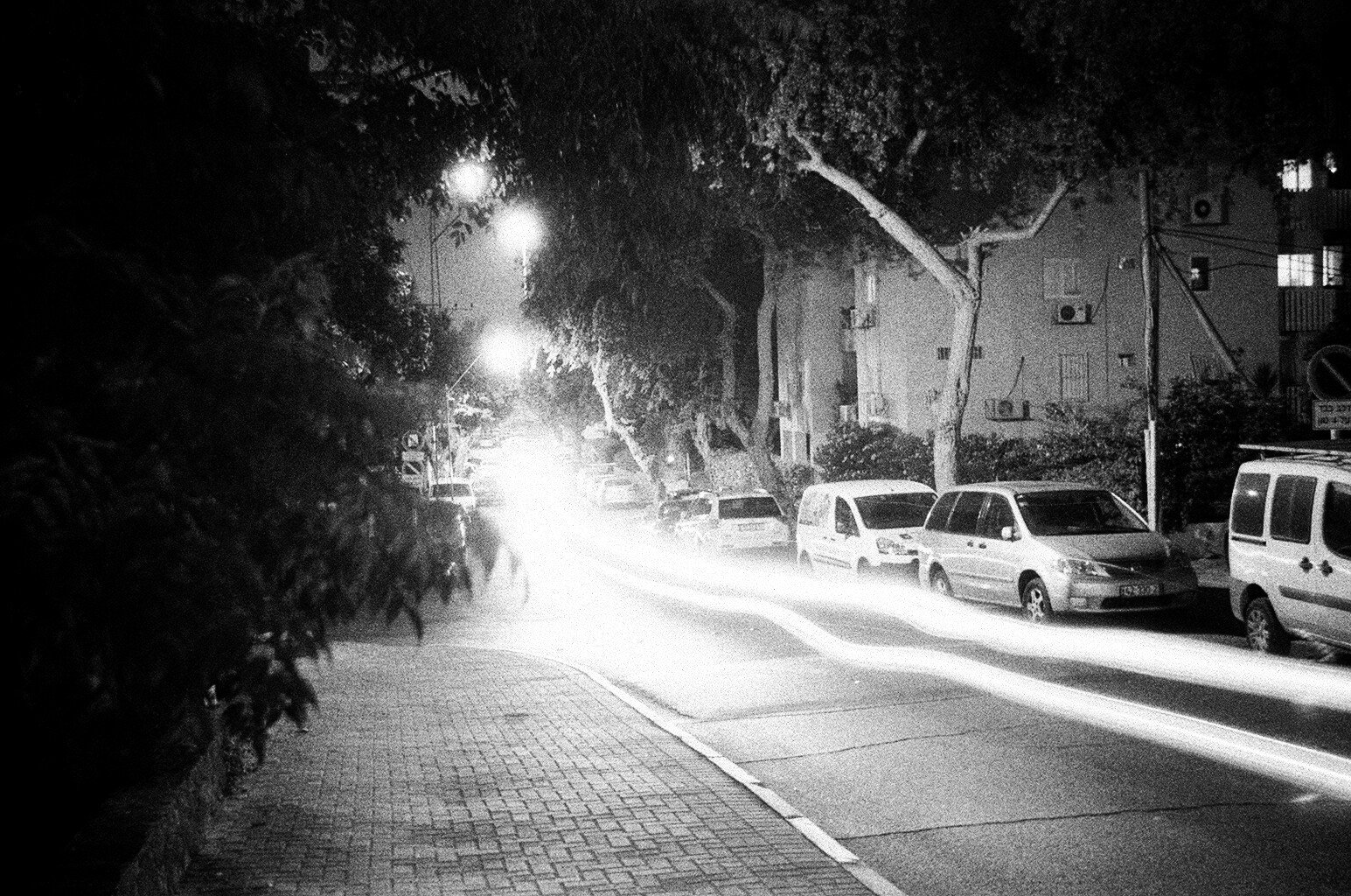 Yom Kipur, Shapira, Tel-Aviv, Israel, 2015, Smena, Kodak bw