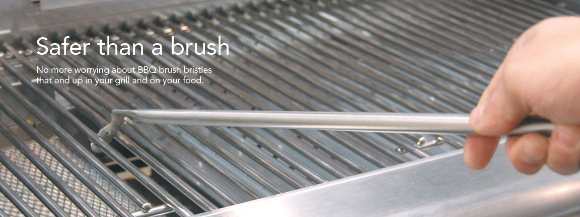 GFRCH Grillfloss Replacement Dual Sized Cleaning Head Stainless Steel 