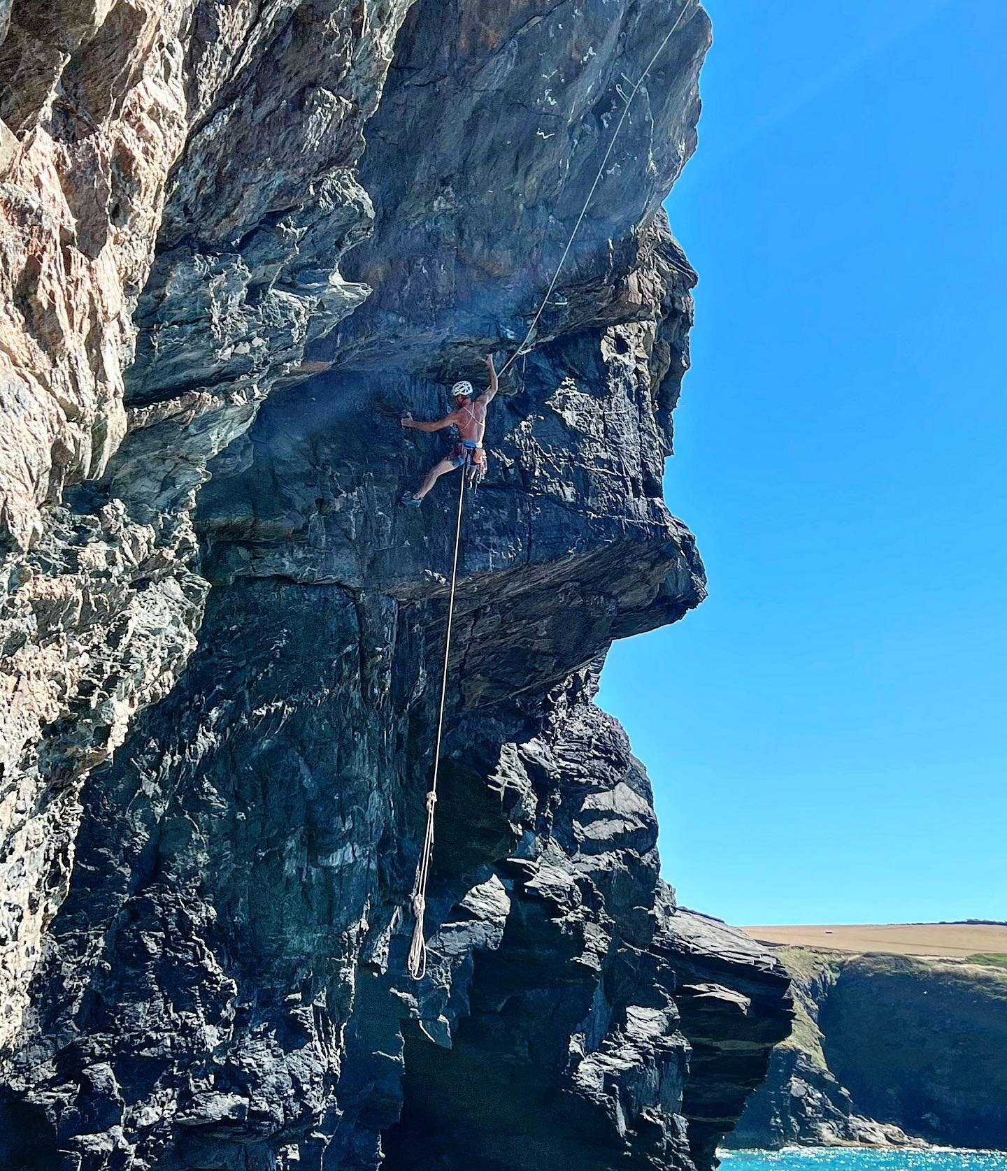 Opening up new trad lines on inaccessible sea cliffs really is all about the passion, when routes are beyond the onsight and you&rsquo;re open to giving yourself a hard time on something new, the process starts. Hours searching in isolated coves or a